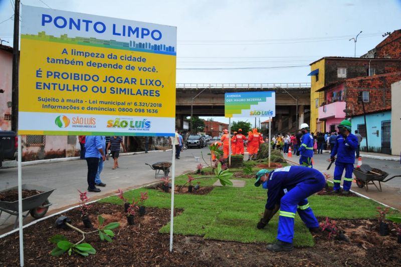 Prefeitura revitaliza espaço degradado e instala ‘Ponto Limpo’ no Caratatiua