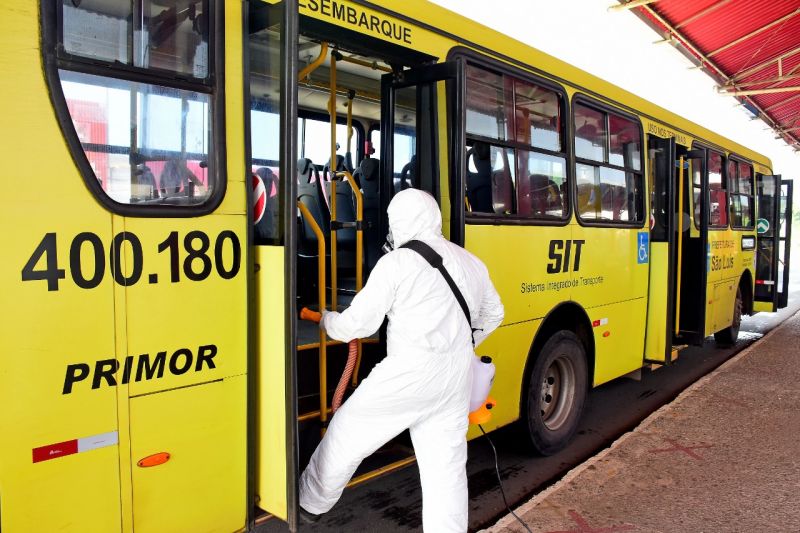 Prefeitura de São Luís reforça ação de desinfecção do transporte urbano com aquisição de equipamentos automatizados