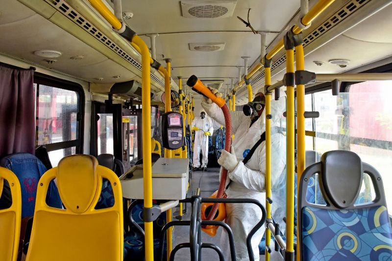 Prefeitura de São Luís reforça ação de desinfecção do transporte urbano com aquisição de equipamentos automatizados