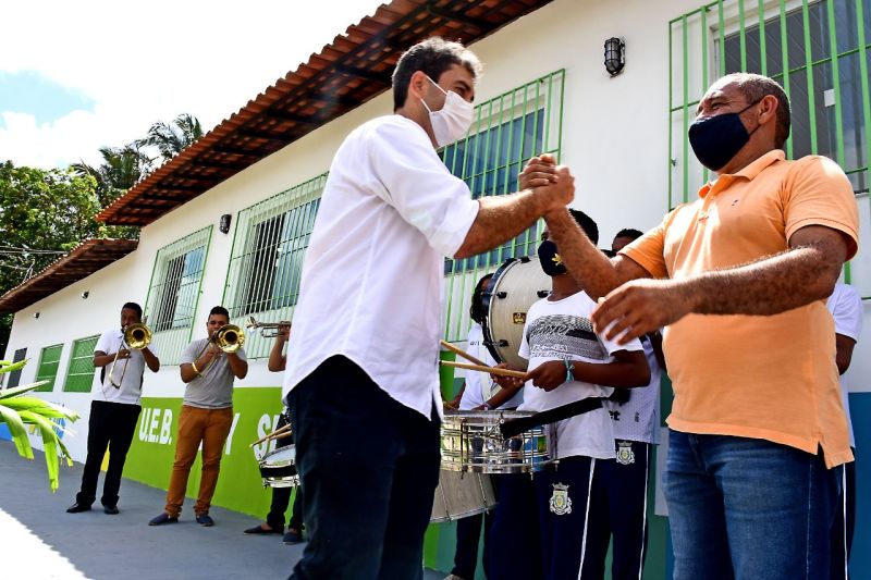 Na Zona Rural, prefeito Eduardo Braide entrega U.E.B. Mary Serrão Ewerton, unidade do Programa Escola Nova 