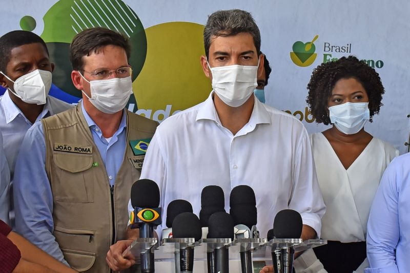 Prefeito Eduardo Braide e ministro da Cidadania, João Roma Neto, anunciam investimento de R$ 6,7 milhões do PAA para beneficiar pequenos agricultores e famílias de baixa renda de São Luís