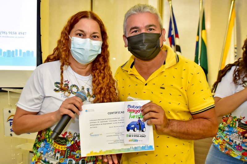Motoristas de aplicativos recebem da Prefeitura de São Luís capacitação e selo ‘Motorista Amigo do Turista’