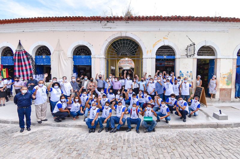 Prefeito Eduardo Braide e parceiros lançam programa Canteiro Escola para capacitar profissionais para as obras de preservação no Centro Histórico