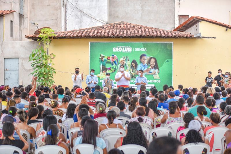 Prefeitura de São Luís distribui 6 mil cestas de alimentos do PAA em pouco mais de um mês