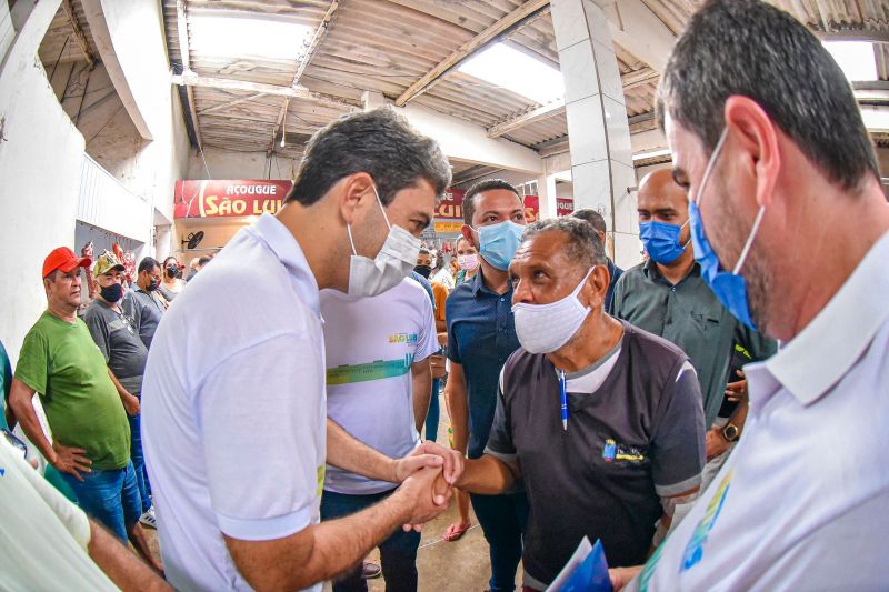 Prefeito Eduardo Braide assina ordem de serviço para reconstrução do Mercado do Tirirical