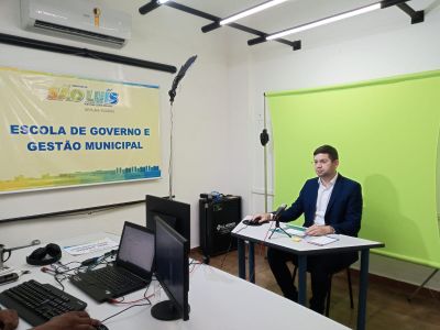 Prefeitura de São Luís segue com gravações de videoaulas de curso de capacitação para guardas municipais