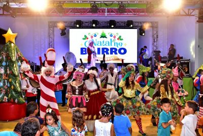 Galeria: Prefeitura de São Luís encanta Vila Luizão com programação “Natal no Bairro” e presenteia moradores com ações de infraestrutura