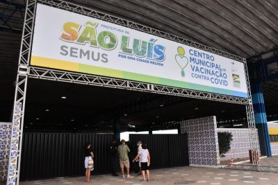 notícia: Centro Municipal de Vacinação contra a Covid-19 inicia atendimento em São Luís