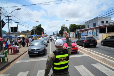 notícia: Prefeitura de São Luís garante ações de trânsito no segundo dia do Enem