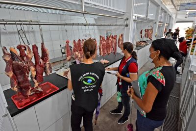 notícia: Prefeitura inicia ações do programa Alimento Seguro com vistorias nas feiras e mercados de São Luís