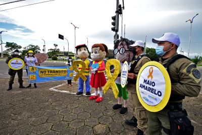 Prefeitura de São Luís promove campanha ‘Maio Amarelo’ em prevenção à violência no trânsito