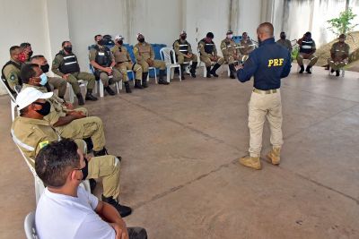 Agentes de trânsito da Prefeitura de São Luís recebem capacitação da Polícia Rodoviária Federal