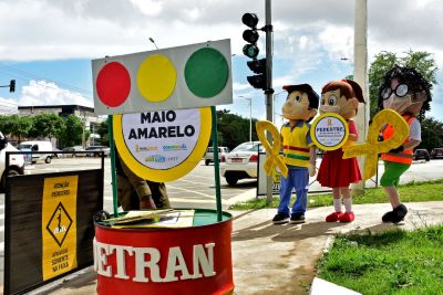 Prefeitura segue com ações do Maio Amarelo nas principais avenidas de São Luís