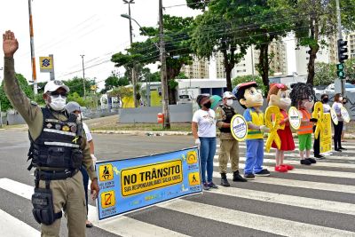 Prefeitura de São Luís promove mais de 20 ações de educação para o trânsito na campanha Maio Amarelo