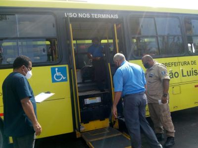 Prefeitura intensifica fiscalização de equipamentos de acessibilidade no transporte urbano de São Luís 
