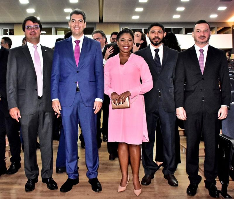 Prefeito Eduardo Braide prestigia posse de novos dirigentes do Tribunal de Justiça do Maranhão