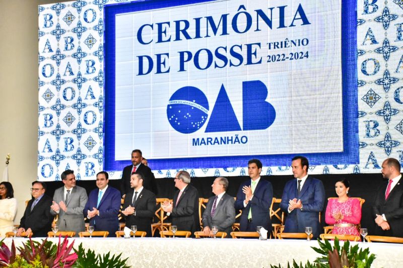 Prefeito Eduardo Braide participa de posse da nova diretoria da OAB no Maranhão