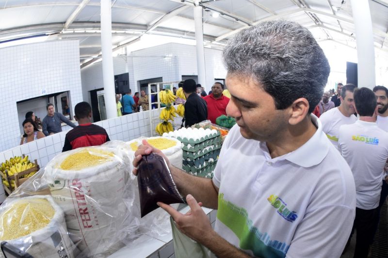 Prefeito Eduardo Braide entrega Mercado Municipal do Bom Jesus totalmente requalificado