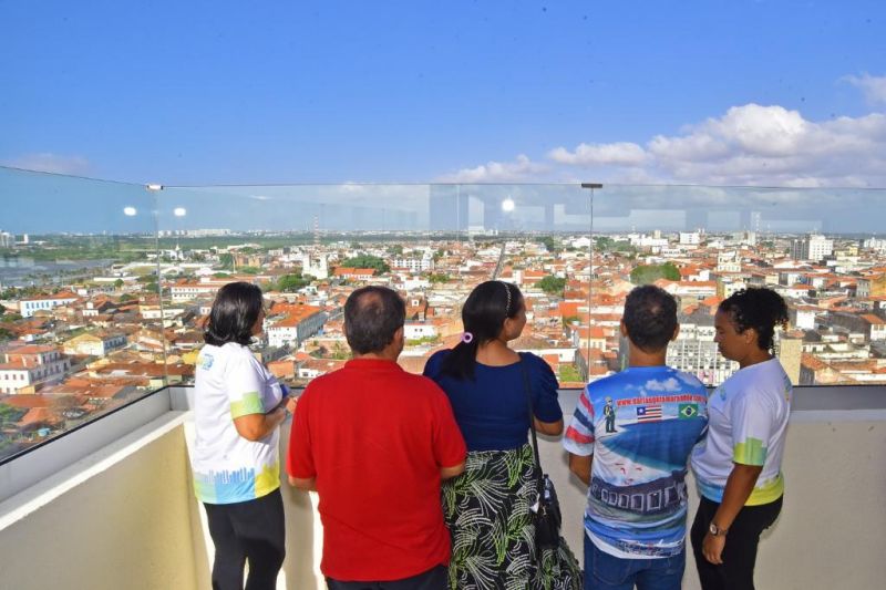 Prefeitura inicia visitação ao Mirante da Cidade, no Centro Histórico de São Luís