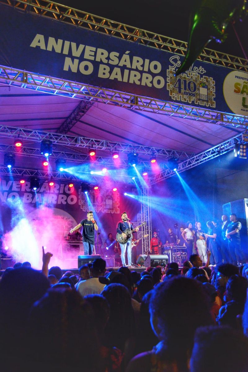 “Aniversário no Bairro” dos 410 anos de São Luís leva música e descontração para a Cidade Olímpica
