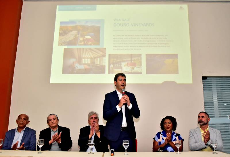 Prefeito Eduardo Braide participa de evento de apresentação das empresas do grupo Vila Galé, que está se instalando no Maranhão