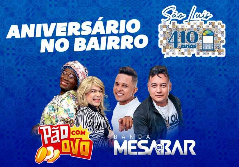 Prefeitura inicia 'Aniversário no Bairro' em comemoração aos 410 anos de São Luís 