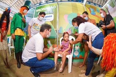 Galeria: Prefeito Eduardo Braide acompanha início da vacinação das crianças de 5 a 11 anos contra a Covid-19 em São Luís