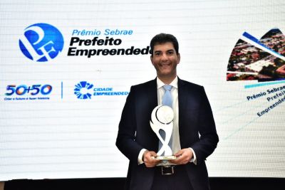 Eduardo Braide vence Prêmio Sebrae Prefeito Empreendedor
