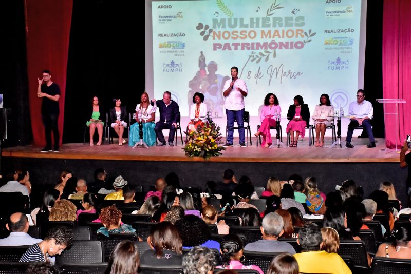 Prefeitura de São Luís promove 1º encontro “Mulheres, Nosso Maior Patrimônio” em homenagem ao Dia Internacional da Mulher