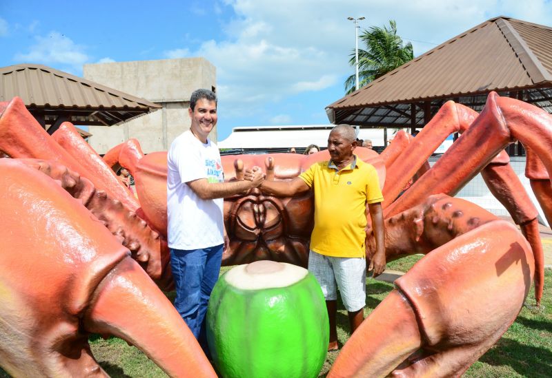 Prefeito Eduardo Braide entrega Quiosque do Caranguejo no Anel Viário