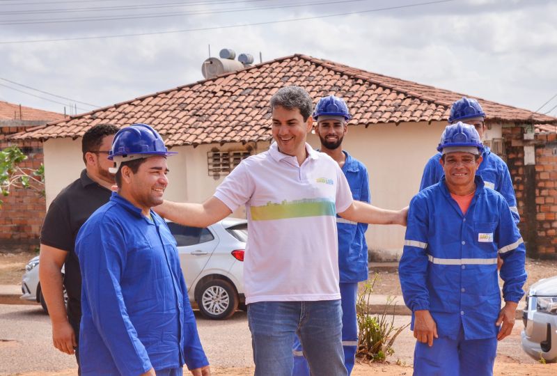 Prefeito Eduardo Braide inicia obra de construção da praça do Residencial Luiz Bacelar, na Zona Rural