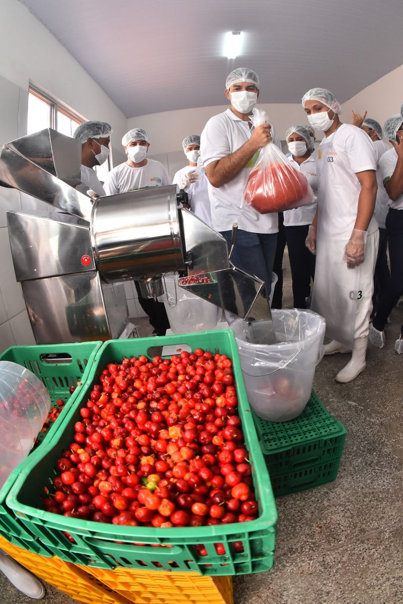 Prefeito Eduardo Braide entrega Agroindústria de Beneficiamento de Frutas, na Zona Rural