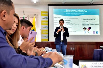 notícia: Prefeitura de São Luís sedia Encontro de Prefeitos Educar Pra Valer