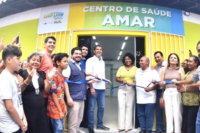 galeria: Prefeito Eduardo Braide entrega novo Centro de Saúde Amar aos moradores do Vicente Fialho e região