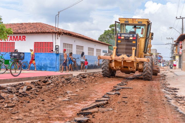 O asfalto chegou na Vila Itamar! 🚘🛣️