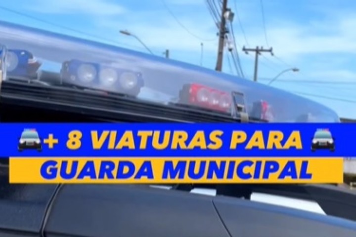🚔 Guarda Municipal ganha 8 novas viaturas para garantir a segurança em São Luís 