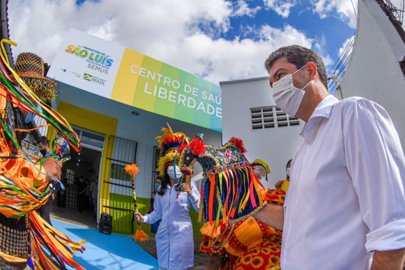 Prefeito Eduardo Braide inaugura Centro de Atendimento ao Hipertenso e Diabético e entrega requalificação do Centro de Saúde da Liberdade
