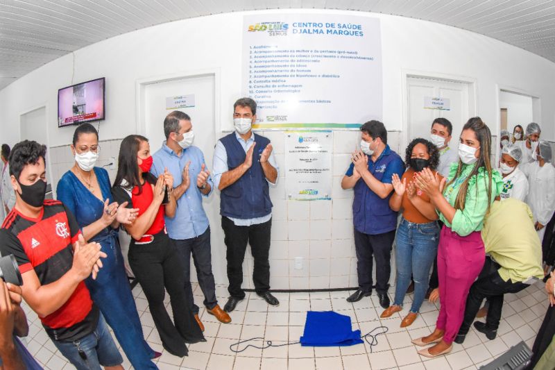 Prefeito Eduardo Braide entrega requalificação do Centro de Saúde Djalma Marques