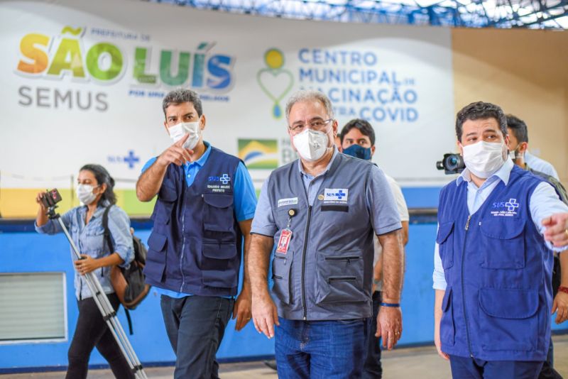 Prefeitura de São Luís ultrapassa a marca de 1 milhão de doses de vacina aplicadas contra a Covid-19