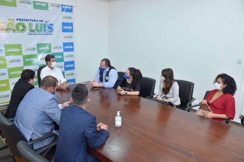 Prefeito Eduardo Braide trata da ampliação da rede municipal em reunião com representantes do Ministério da Saúde