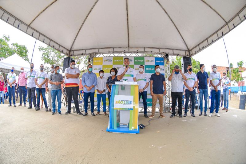 Prefeito Eduardo Braide leva “Asfalto Novo” para a Vila Itamar, na Zona Rural