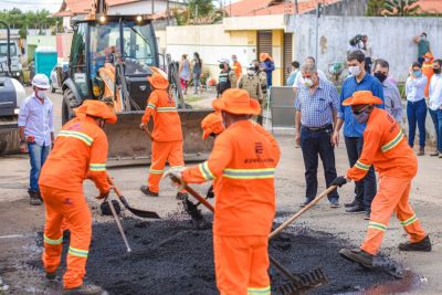notícia: Prefeitura inicia grande ação para recuperar ruas e avenidas de São Luís