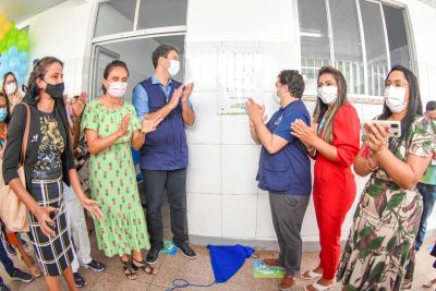 galeria: Prefeito Eduardo Braide entrega terceiro Centro Municipal de Atendimento às Síndromes Gripais Leves no Anjo da Guarda
