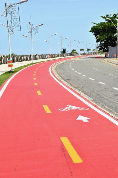 Prefeitura de São Luís interliga trechos com implantação de ciclovias e ciclofaixas na capital 