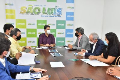 notícia: Prefeito Eduardo Braide se reúne com representantes do Grupo Equatorial Energia
