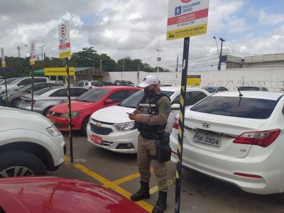 notícia: Prefeitura de São Luís reforça ação para coibir uso irregular de vagas de estacionamento preferencial