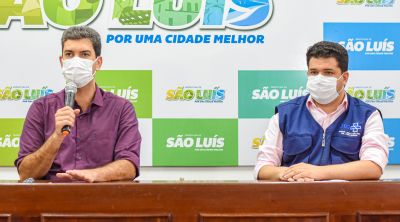 “São Luís terá 120 leitos exclusivos para pacientes Covid", anuncia prefeito Eduardo Braide 