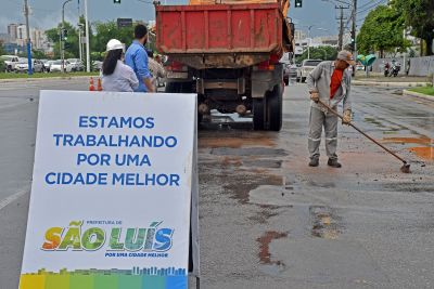 notícia: Prefeitura de São Luís iniciará operação tapa-buracos em toda cidade