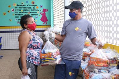Semed segue com distribuição de kits de alimentação em escolas da Zona Rural de São Luís 
