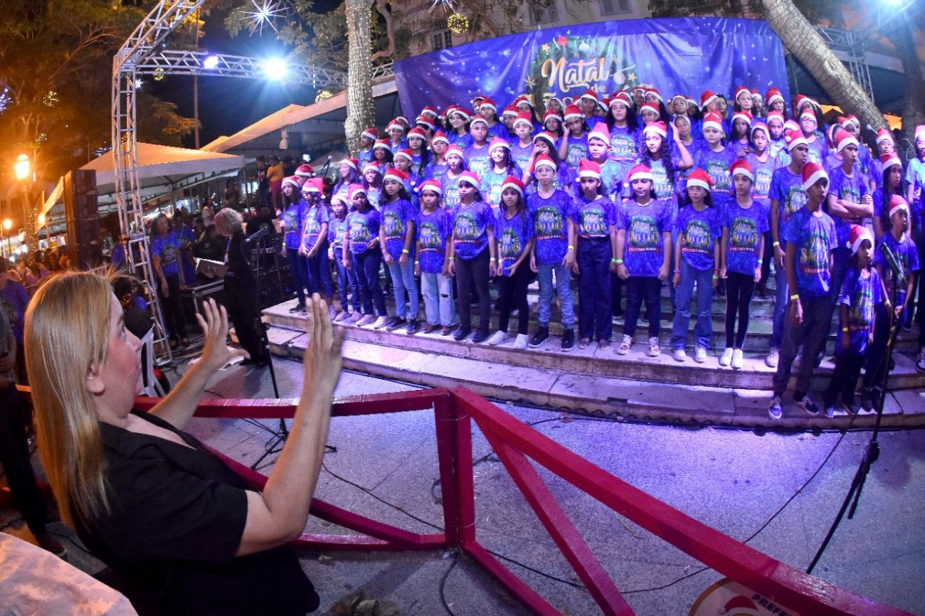 SEMED | Crianças da Rede Municipal de Ensino se apresentam em tradicional  Cantata Natalina da Escola de Música São Luís